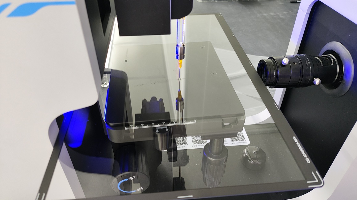  CA200自動(dòng)接觸角測(cè)量?jī)x成功交付淮安偉時(shí)科技